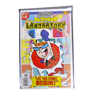 * Signature Series Candi Milo Signed Comic – Dexter's Laboratory #1 (1999) – DC Comics