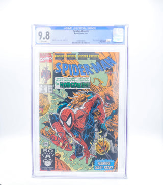 * Spider-Man #6 1990 – Marvel Comics – CGC 908