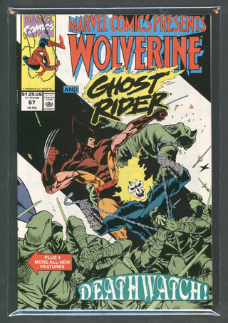 * 7BAP Uncirculated – Marvel Comics Presents #67 Wolverine & Ghost Rider 1990