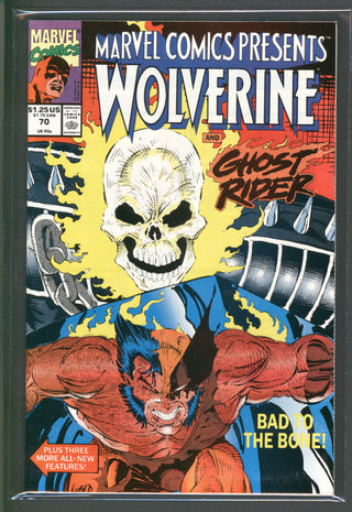 * 7BAP Uncirculated – Marvel Comics Presents #70 Wolverine & Ghost Rider 1991