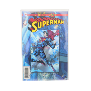 * The New 52 Superman: Futures End #1 (2014, 3D Lenticular Cover) – DC Comics