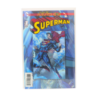 * Superman: New 52 Futures End #1 (2014, Lenticular Cover) – DC Comics