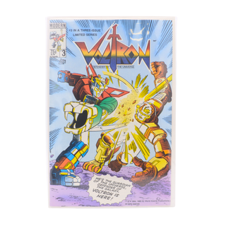 * Voltron #3 (1984) – Modern Comics