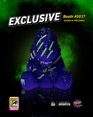 *Pre-Sale for On-Site Pickup* Xenomorph Bloody GITD Figure by Handmade By Robots - SDCC 7BAP Exclusive Limited Edition /240 made