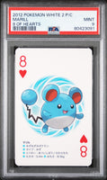 2012 POKEMON WHITE 2 PLAYING CARDS MARILL # - Graded PSA MINT 9