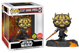 Red Saber Series Volume 1: Savage Opress (Glow in the Dark, Deluxe) 521 - GameStop Exclusive