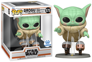 Grogu Macy's Thanksgiving Day Parade (w/ Balloon Handlers, 6-inch) 575 - Funko Shop Exclusive