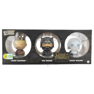 * Funko Dorbz Joffrey, The Hound & White Walker (Game of Thrones) 3-Pack – 2016 SDCC Exclusive