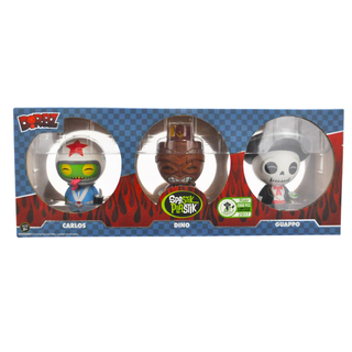 * Funko Dorbz Spastik Plastik 3-Pack (Carlos, Dino, Guappo) – 2017 ECCC Exclusive /2000 Made