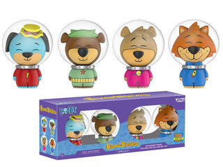 Dorbz Huckleberry Hound, Yogi Bear, Boo Boo & Mr. Jinx Hanna Barbera 4-Pack - 2027 SDCC Exclusive/1000 Made