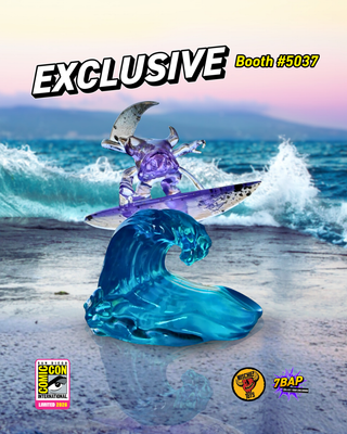 *Pre-Sale for On-Site Pickup* Surfs Up Mortem Gastley Resiin Figure by Mischief Toys - SDCC 7BAP Exclusive Limited Edition /50 made