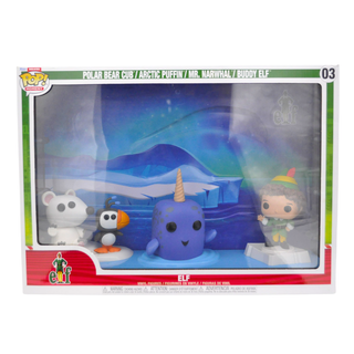 * Funko Pop! Polar Bear Cub / Arctic Puffin / Mr. Narwhal / Buddy Elf (Elf, Deluxe Moments) 03