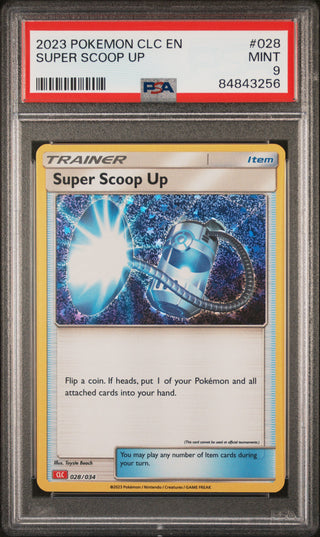 2023 POKEMON CHARIZARD & HO-OH ex DECK SUPER SCOOP UP #28 PSA 9