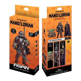 * FigPin Quest: Star Wars The Mandalorian Mystery Enamel Pin, Sealed – NYCC 2025