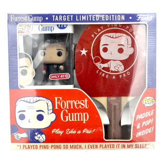 * Funko Pop! Forrest Gump (Ping Pong, Blue) with Ping Pong Paddle (Sealed) 770 – Target Exclusive