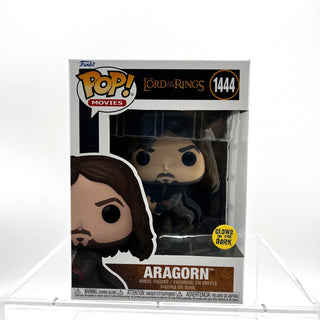* Funko Pop! Aragorn Glow in the Dark, Lord of the Rings 1444 Vinyl Figure in PopShield Protector