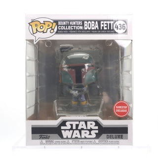 * Funko Pop! Bounty Hunters Collection: Boba Fett Deluxe 436 – GameStop Exclusive Vinyl Figure