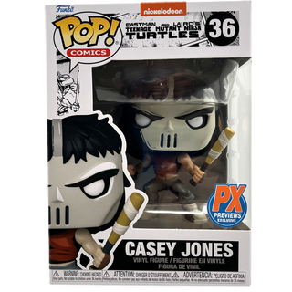 * Funko Pop! Casey Jones Comics, Teenage Mutant Ninja Turtles 36 – Previews Exclusive Vinyl Figure in PopShield Protector