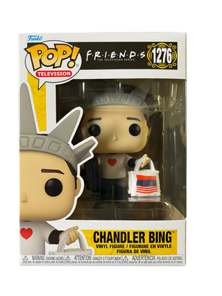 * Funko Pop! Chandler Bing New York, Friends 1276 Vinyl Figure in PopShield Protector