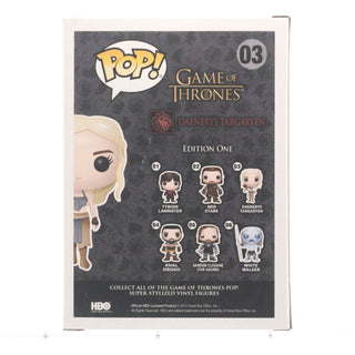 * Funko Pop! Daenerys Targaryen Green Dragon Red Wings, Game of Thrones 03 Vinyl Figure in PopShield Protector