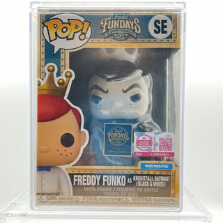 Funko Pop! Freddy Funko As Knightfall Batman (B & W), Sealed Stack SE - 2026 Fundays Quest For The Grail Limited Edition 1000/pcs Vinyl Figure