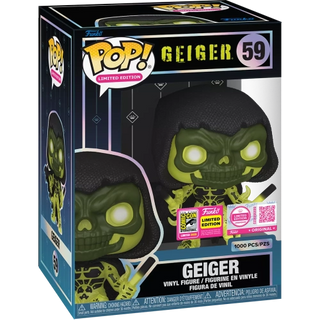 Funko Pop! Geiger, Black Sealed Stack 59- SDCC 2026 Limited Edition 1000/pcs Vinyl Figure
