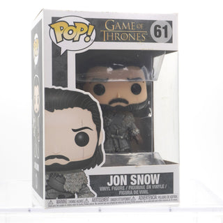 * Funko Pop! Jon Snow Season 6, Game of Thrones 61 Vinyl Figure in PopShield Protector