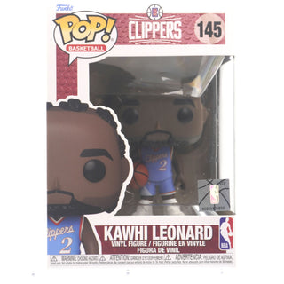 * Funko Pop! Kawhi Leonard Blue, Los Angeles Clippers, NBA 145 Vinyl Figure in PopShield Protector