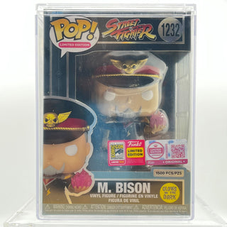Funko Pop! M. Bison, Black Sealed Stack 1232- SDCC 2026 Limited Edition Vinyl Figure