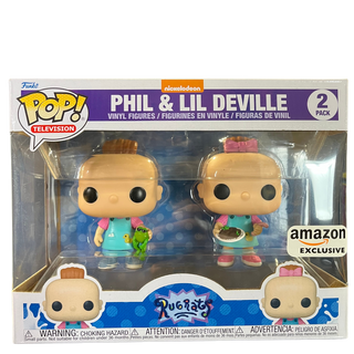 * Funko Pop! Phil & Lil Deville Rugrats 2-Pack – Amazon Exclusive Vinyl Figure