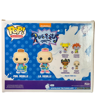 * Funko Pop! Phil & Lil Deville Rugrats 2-Pack – Amazon Exclusive Vinyl Figure