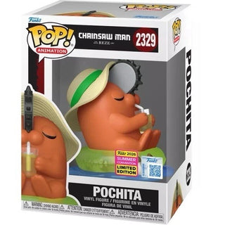 Funko Pop! Pochita 2329 Vinyl Figure -  SDCC 2026 Limited Edition
