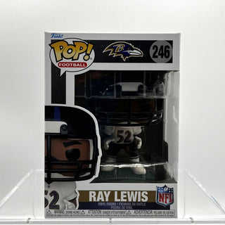 * Funko Pop! Ray Lewis, Baltimore Ravens, NFL 246 Vinyl Figure in PopShield Protector