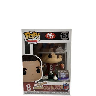 * Funko Pop! Steve Young, San Francisco 49ers, NFL 153 Vinyl Figure in PopShield Protector