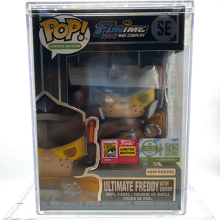 Funko Pop! Ultimate Freddy w/Sword, Black Sealed Stack SE- SDCC 2026 Limited Edition 5000/pcs Vinyl Figure