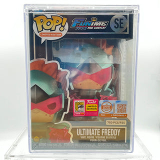 Funko Pop! Ultimate Freddy, Black Sealed Stack SE- SDCC 2026 Limited Edition 750/pcs Vinyl Figure
