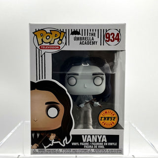 * Funko Pop! Vanya White Violin, The Umbrella Academy 934 Vinyl Figure in PopShield Protector **Chase**