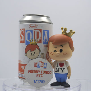 * Funko Soda Freddy Funko NYC (opened) – 2020 Fall Convention Limited Edition