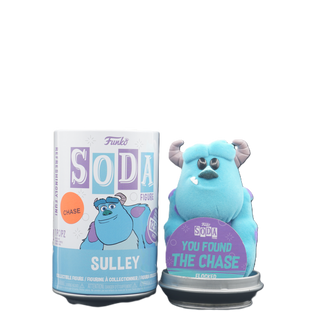 * Funko Soda Sulley, Opened **Flocked Chase**