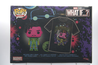 * Funko Pop! Infinity Killmonger Blacklight & Infinity Killmonger Tee 2XL, Sealed 989 – Target Exclusive Vinyl Figure