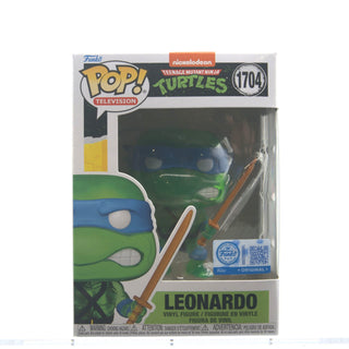 * Funko Pop! Leonardo Translucent Green, Teenage Mutant Ninja Turtles, TV 1704 – Funko Special Edition Exclusive Vinyl Figure in PopShield Protector