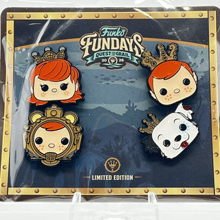 Funko Fundays Quest For The Grail 2026 Pin Set - Limited Edition