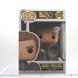 * Funko Pop! Sonny Corleone with Trash Can Lid, The Godfather 1202 Vinyl Figure in PopShield Protector