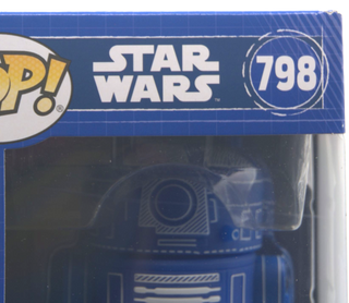 * Funko Pop! R2-D2, Blueprint Deco 798 Vinyl Figure in PopShield Protector
