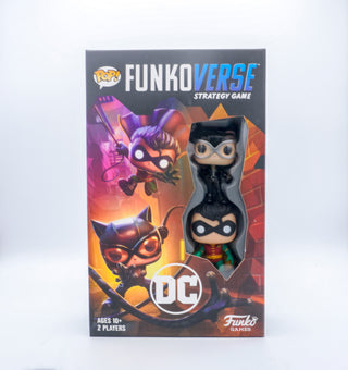 * Funkoverse Strategy Game DC Catwoman & Robin 2-Pack