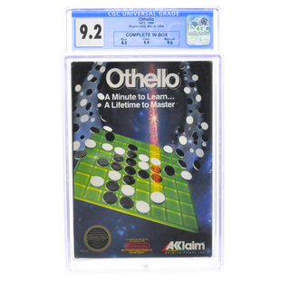 Graded NES Cart CIB - Othello CGC 9.2