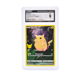 * 2021 Pokémon Celebrations Pikachu (#005, Holo) – CGC 9