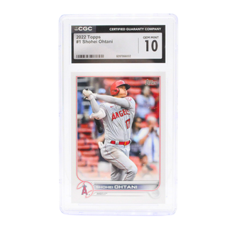 * 2022 Topps Shohei Ohtani (#1) – CGC 10
