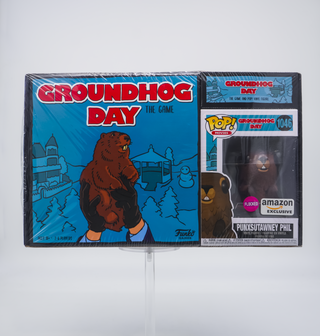 * Groundhog Day The Game with Punxsutawney Phil Flocked #1046 Funko Pop! Sealed – Amazon Exclusive
