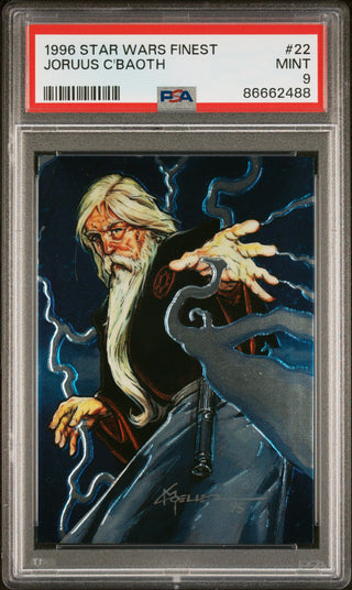 1996 STAR WARS FINEST JORUUS C'BAOTH  #22 - PSA 9